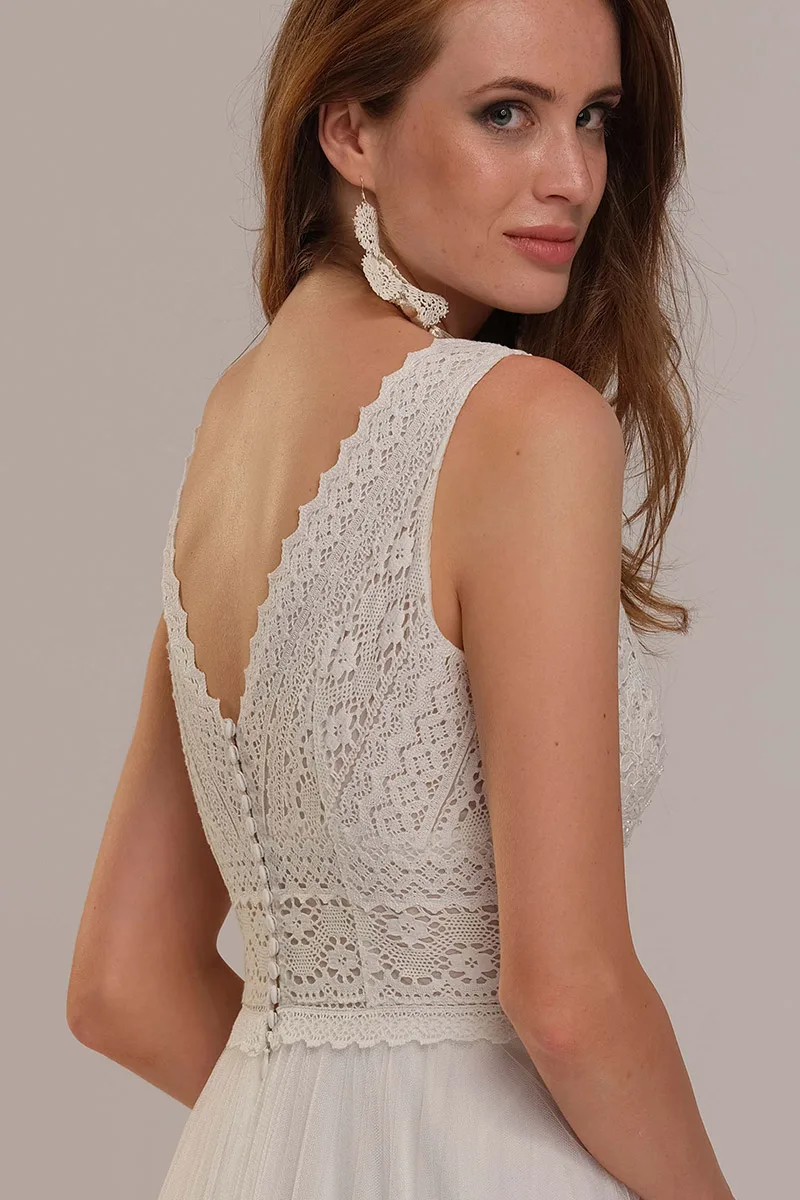 Abito da sposa 2490 — Collezione Antartide, dettaglio 2