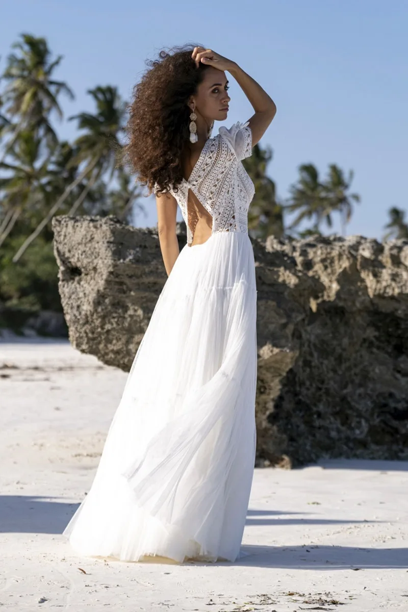 Abito da sposa 4080 — Collezione Antartide, dettaglio 2