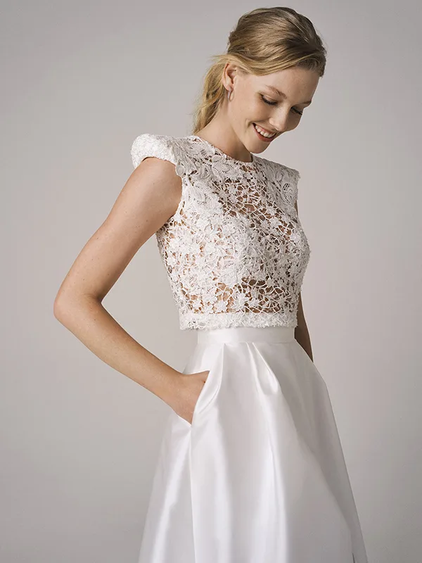 Abito da sposa 236 — Jesus Peiro, dettaglio 3