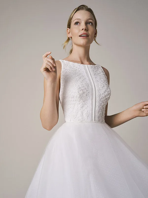 Abito da sposa 247 — Jesus Peiro, dettaglio 3