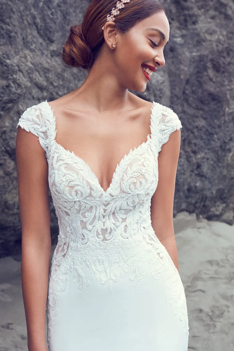 Abito da sposa Anson — Collezione Terra, dettaglio 3