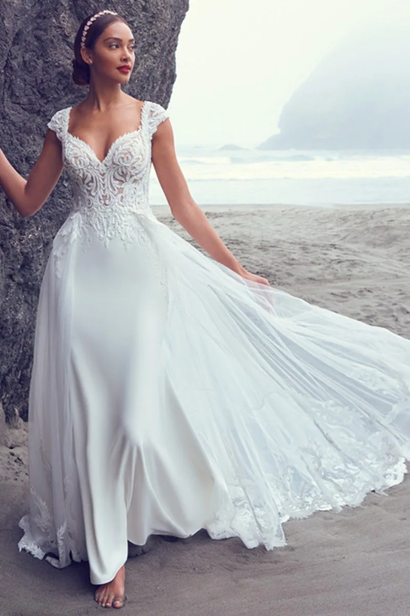 Abito da sposa Anson — Collezione Terra, dettaglio 4