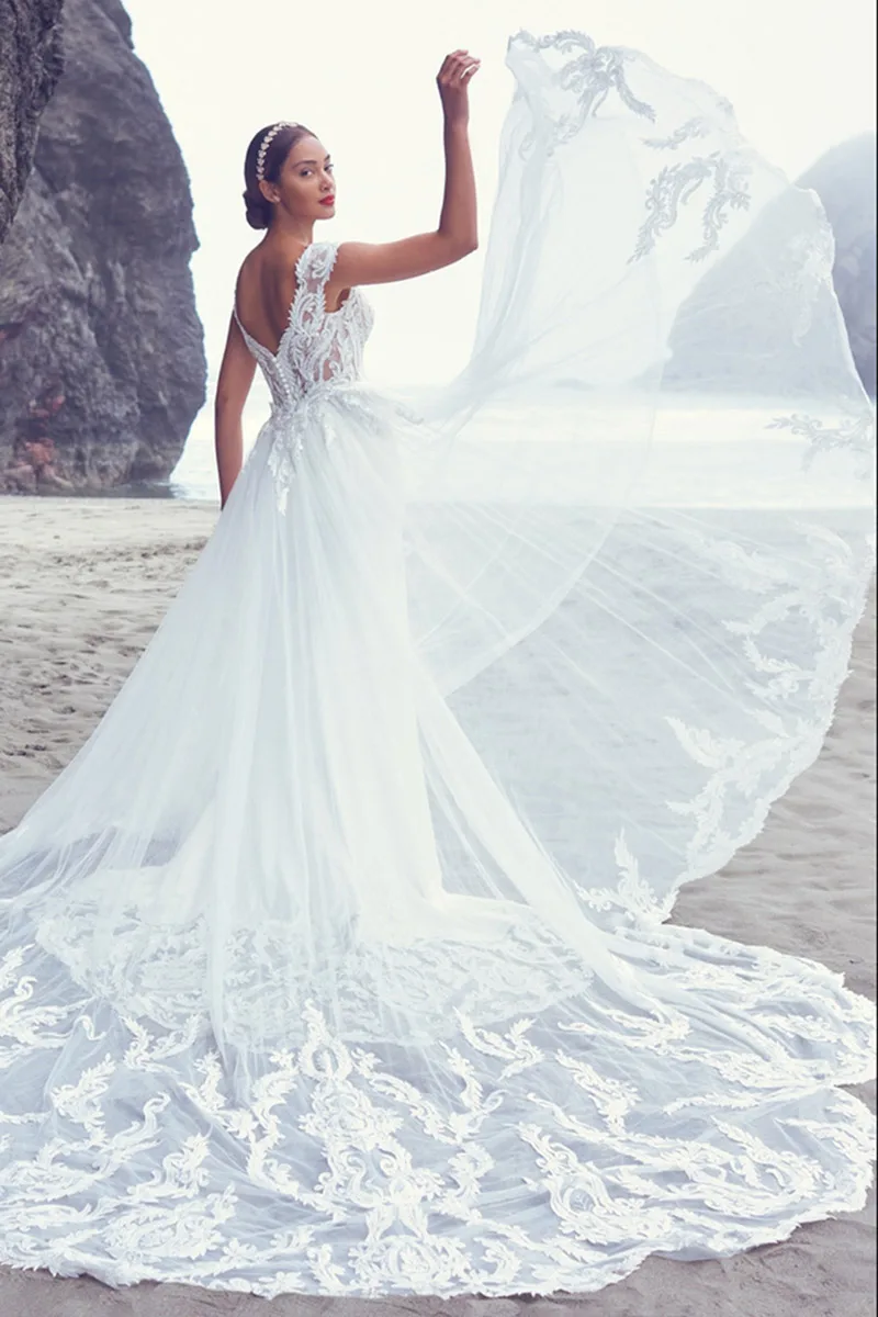 Abito da sposa Anson — Collezione Terra, dettaglio 5
