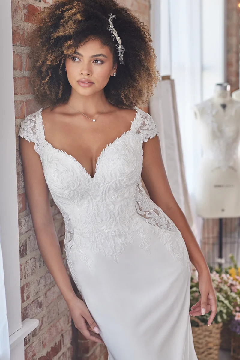 Abito da sposa Anson — Collezione Terra, dettaglio 6