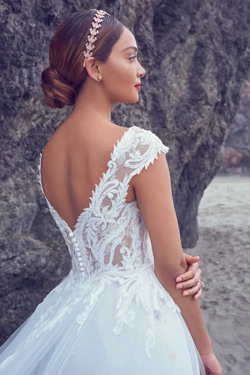 Abito da sposa Anson — Collezione Terra, dettaglio 7