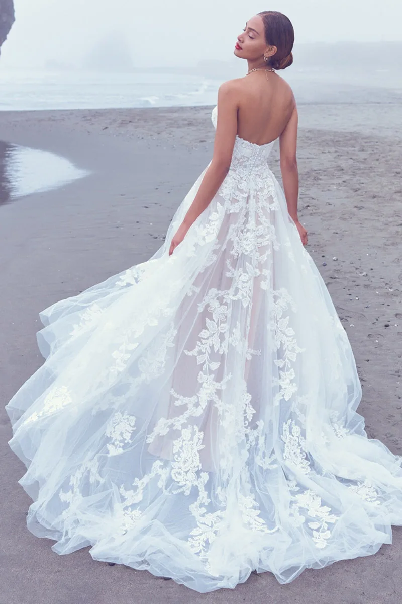 Abito da sposa Carson — Collezione Terra, dettaglio 2