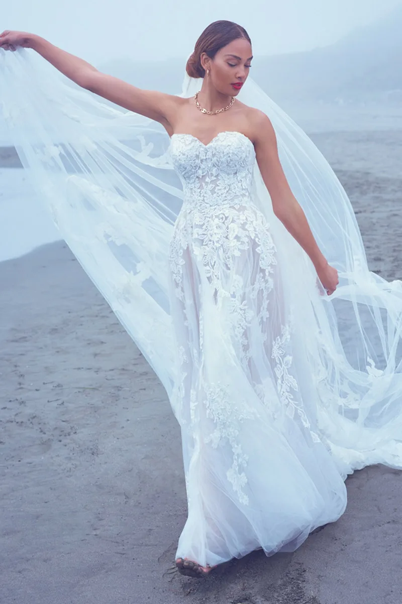 Abito da sposa Carson — Collezione Terra, dettaglio 7