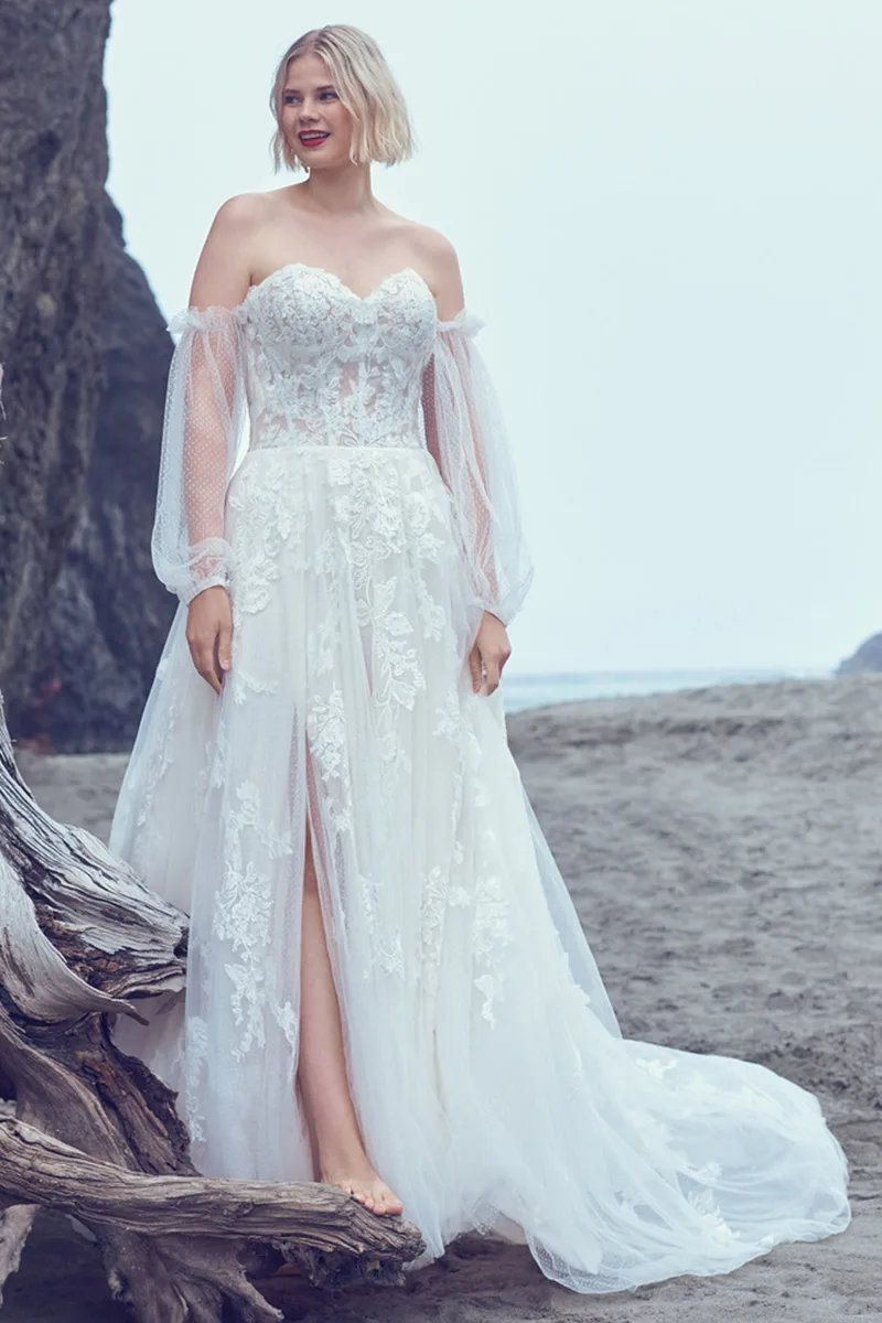 Abito da sposa Carson — Collezione Terra, dettaglio 9