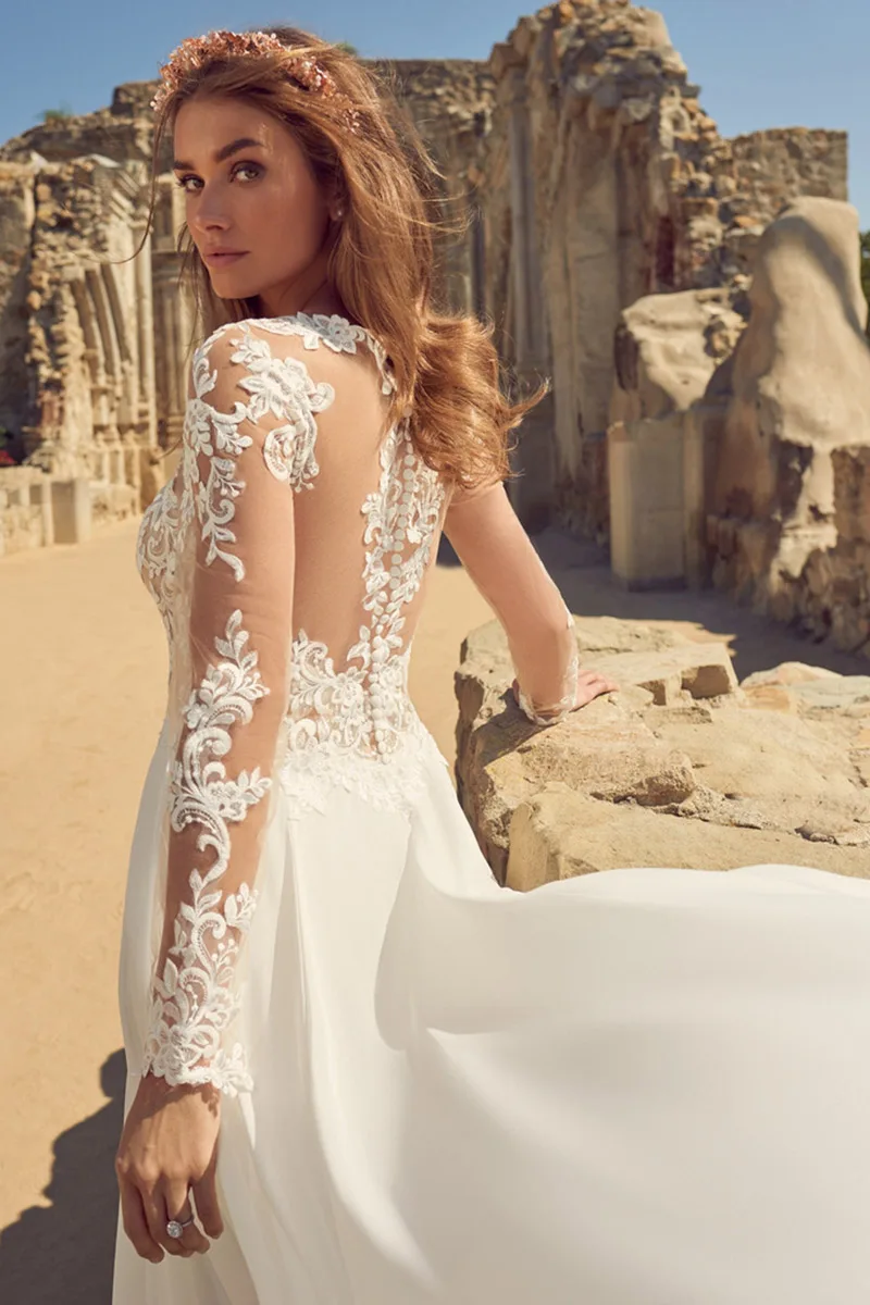 Abito da sposa Chantal lynette — Collezione Terra, dettaglio 5