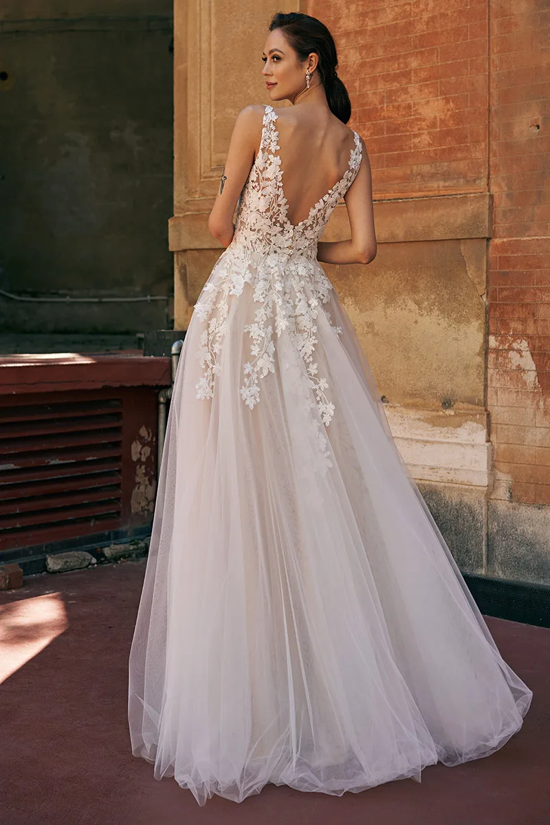 Abito da sposa Emina — Collezione Aria, dettaglio 2