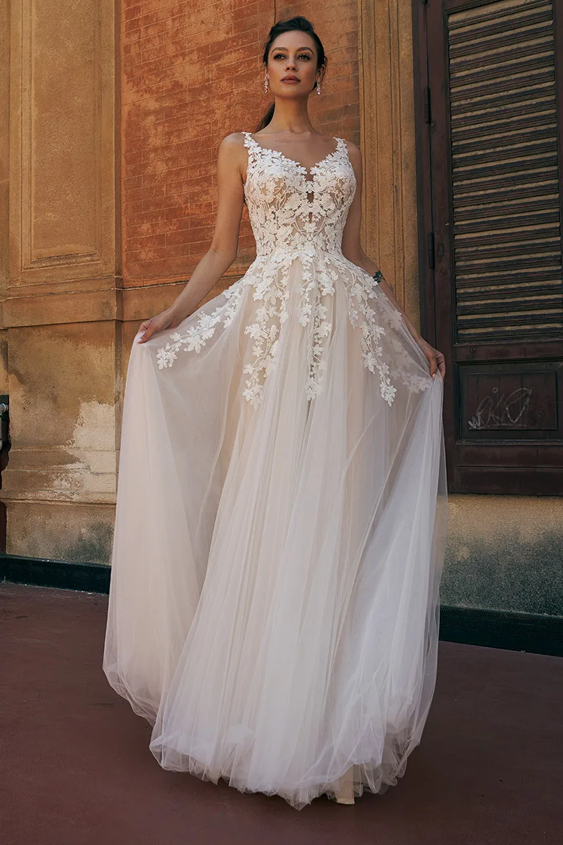 Abito da sposa Emina — Collezione Aria, dettaglio 3