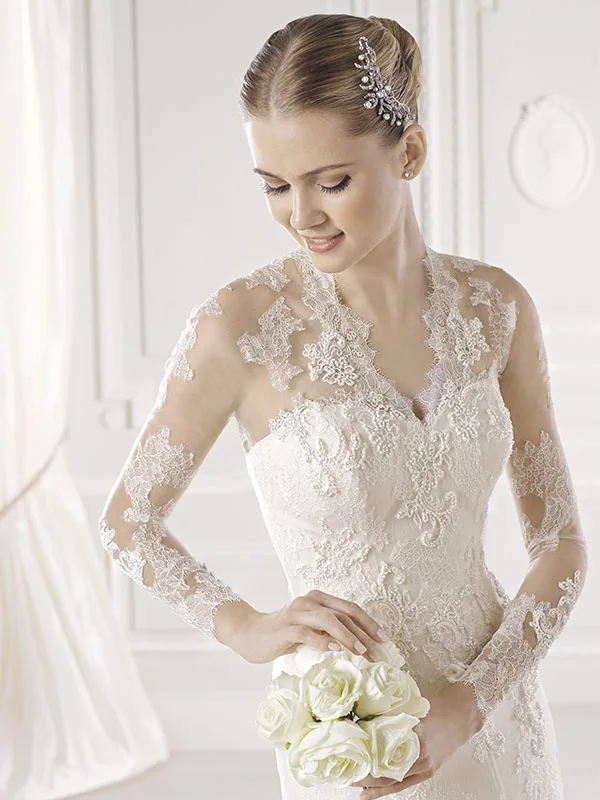 Abito da sposa Enid — Collezione Fuoco, dettaglio 3