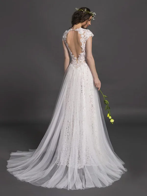 Abito da sposa Finely — Collezione Fuoco, dettaglio 2