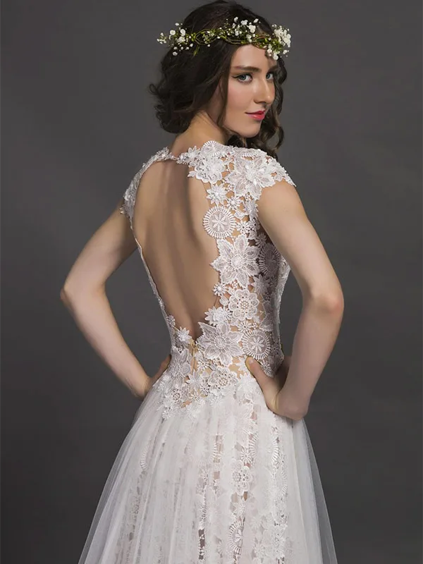 Abito da sposa Finely — Collezione Fuoco, dettaglio 3