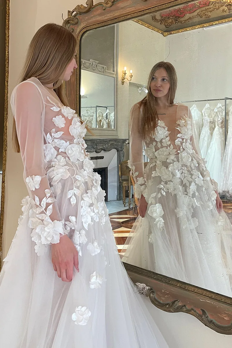 Abito da sposa Flower — Couture