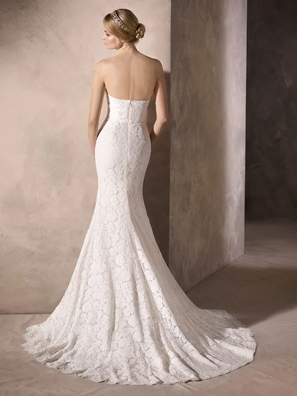 Abito da sposa Hadane — Collezione Fuoco, dettaglio 2