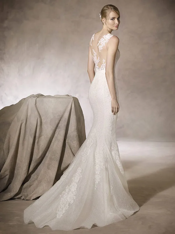 Abito da sposa Heloise — Collezione Fuoco, dettaglio 2