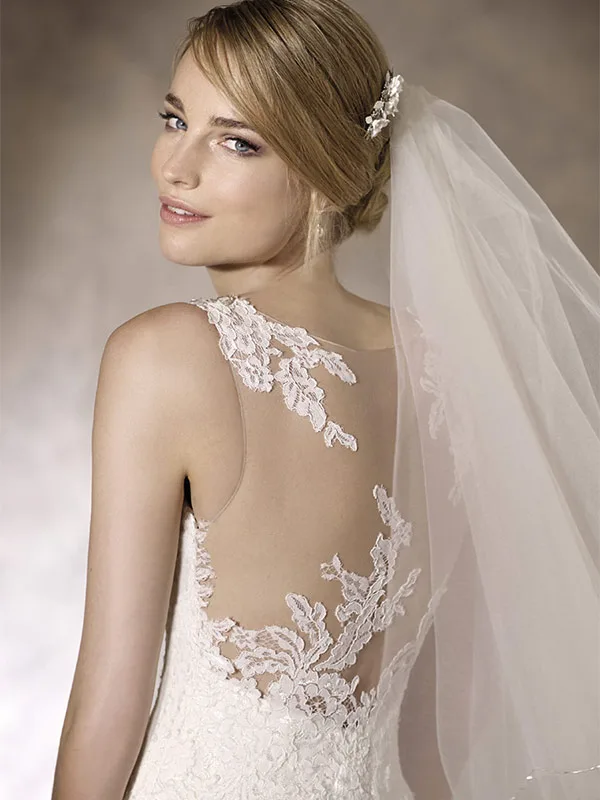 Abito da sposa Heloise — Collezione Fuoco, dettaglio 3