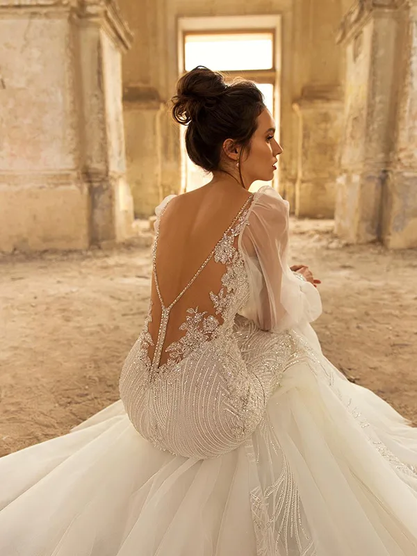 Abito da sposa Lennox — Eva lendel, dettaglio 2
