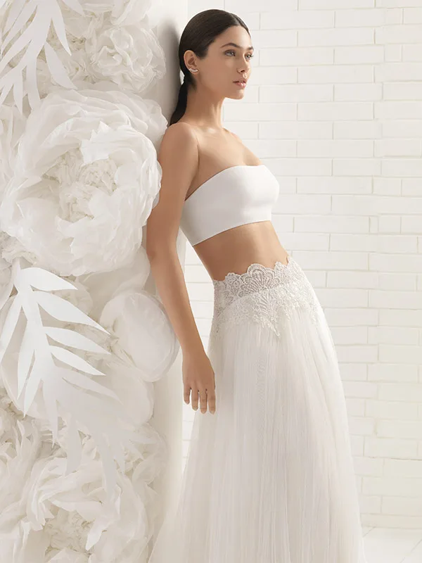 Abito da sposa Lindsay — Collezione Fuoco, dettaglio 3