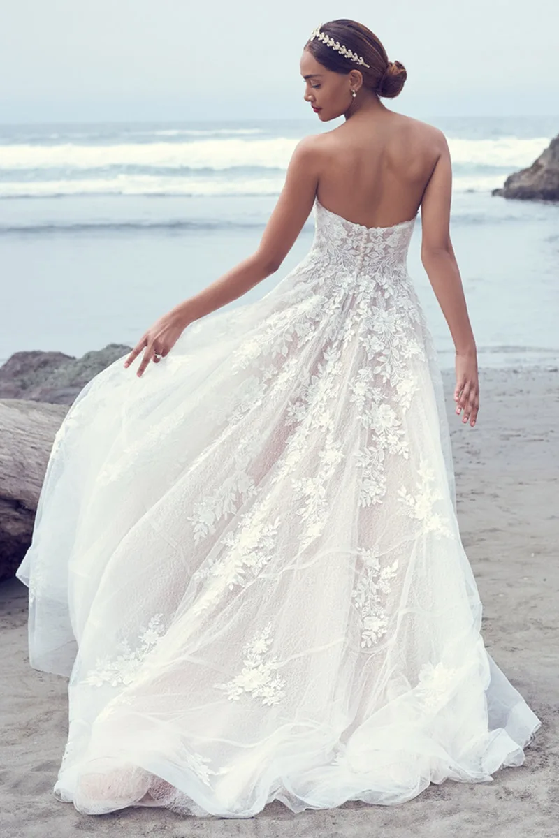 Abito da sposa Misha — Collezione Terra, dettaglio 2