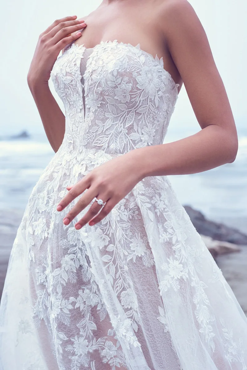 Abito da sposa Misha — Collezione Terra, dettaglio 3