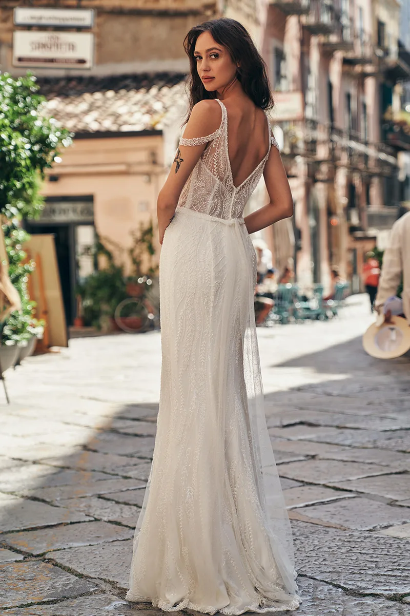 Abito da sposa Paloma — Collezione Aria, dettaglio 2