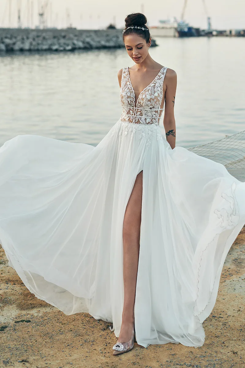 Abito da sposa Peppa — Collezione Aria, dettaglio 4