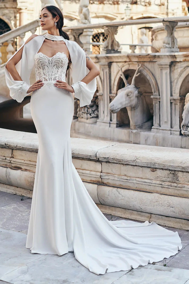 Abito da sposa Perissa — Collezione Aria, dettaglio 4