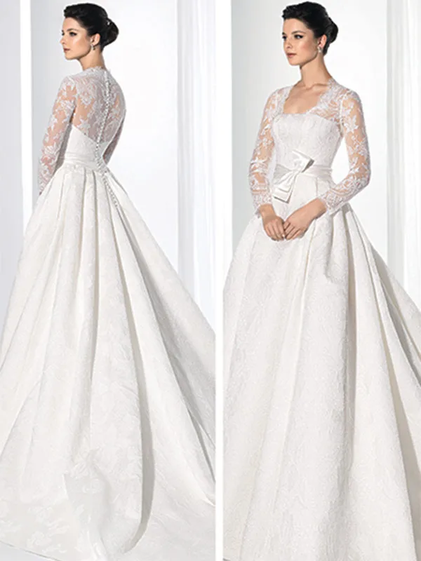 Abito da sposa Pruna — Collezione Fuoco, dettaglio 2