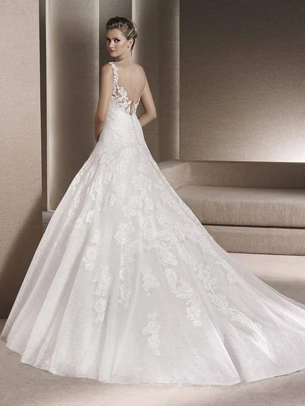 Abito da sposa Ronan — Collezione Fuoco, dettaglio 2