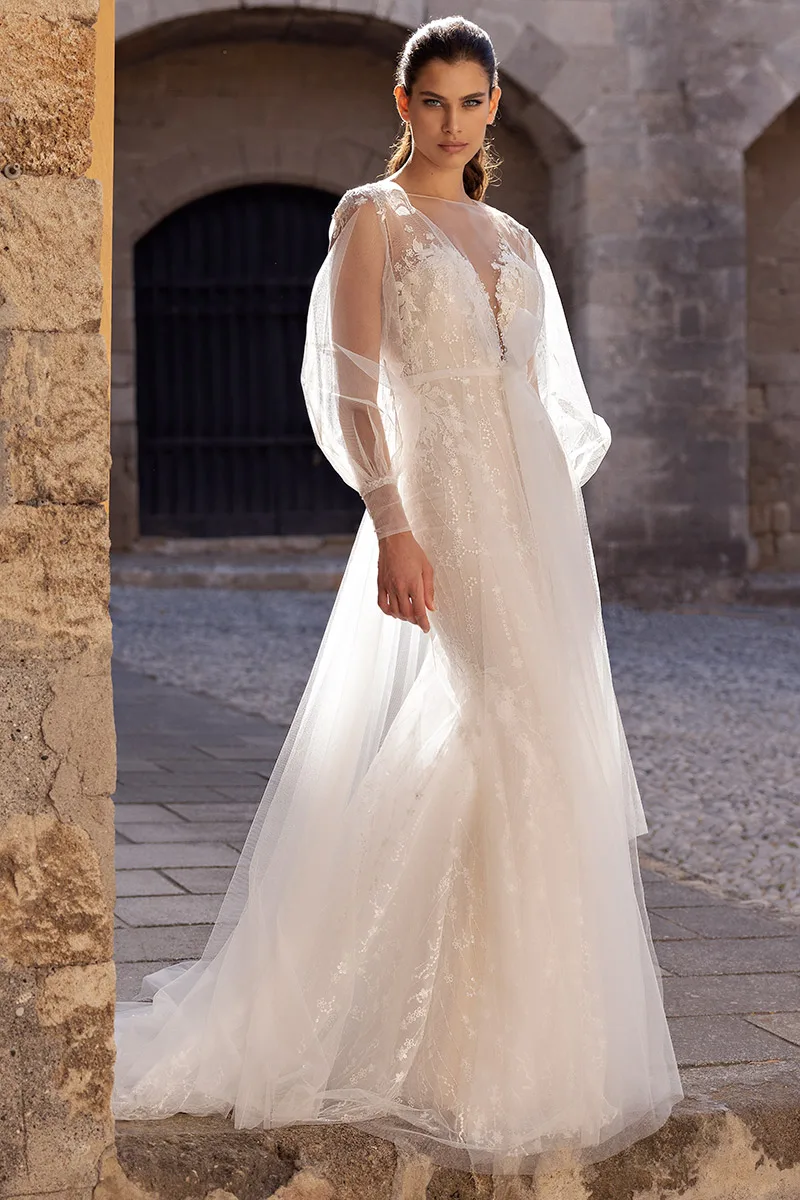 Abito da sposa Saint — Collezione Acqua, dettaglio 4