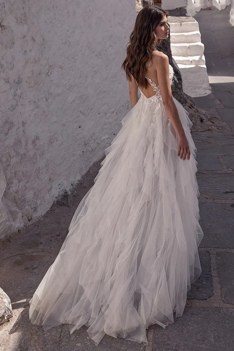 Abito da sposa Santorini — Collezione Acqua, dettaglio 2