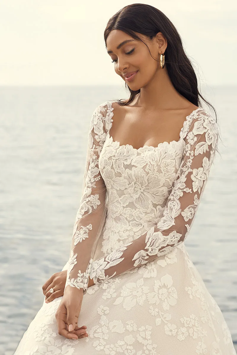Abito da sposa Sawler — Collezione Terra, dettaglio 3