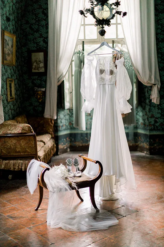 Castello di Collegno — Shooting sposa Torino, Idea Sposa Couture (4)