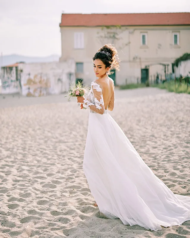 Sestri Levante — Shooting sposa Torino, Idea Sposa Couture (11)