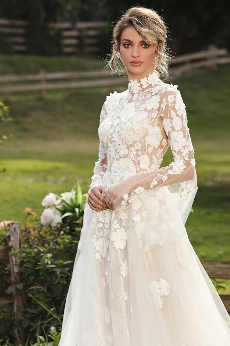 Abito da sposa Sienna — Chic nostalgia, dettaglio 3
