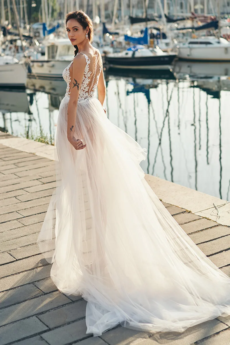 Abito da sposa Solara — Collezione Aria, dettaglio 2