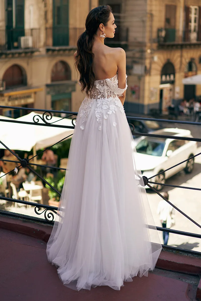 Abito da sposa Suzanna — Collezione Aria, dettaglio 2