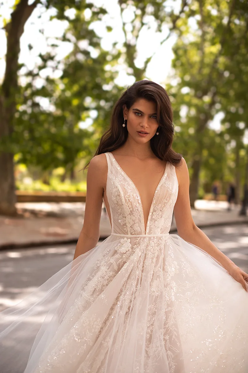 Abito da sposa Toscana — Eva lendel, dettaglio 3