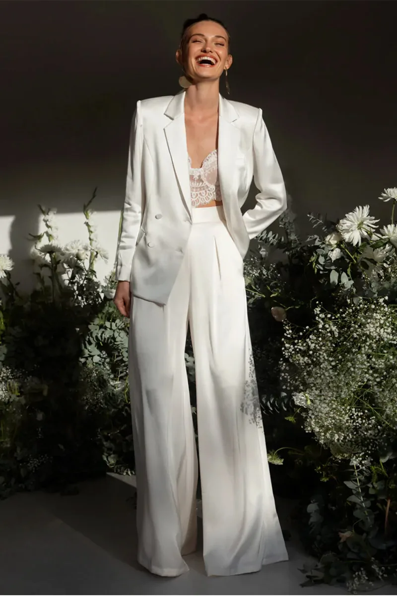 Abito da sposa Zaina blazer — Catherine Deane
