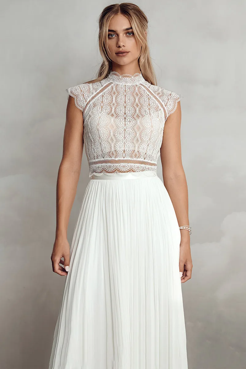 Abito da sposa Abby topper — Catherine Deane, dettaglio 5
