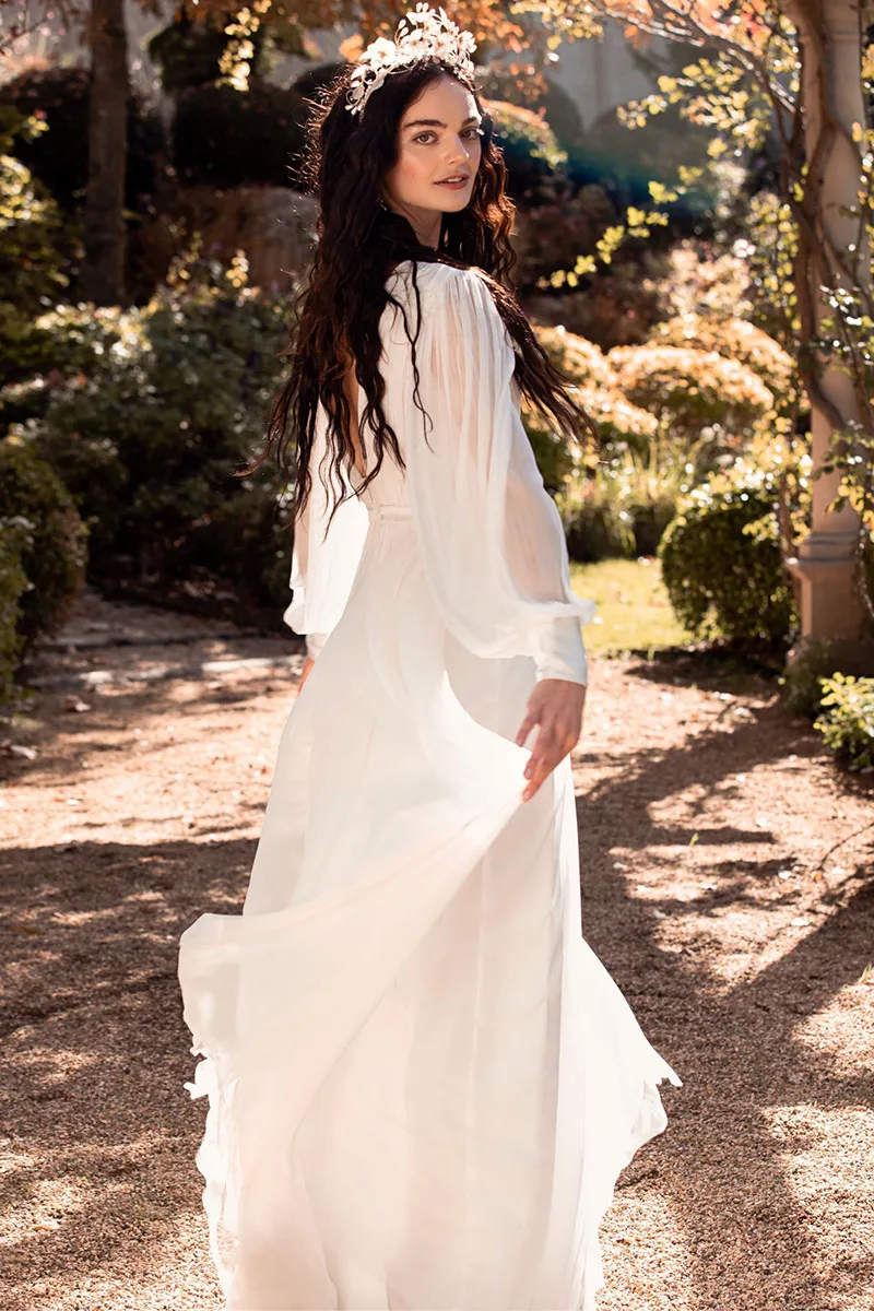 Abito da sposa Levi gown — Catherine Deane, dettaglio 6