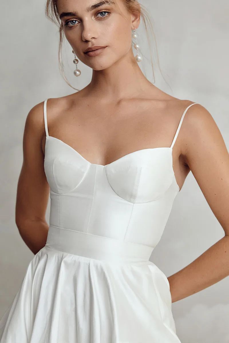 Abito da sposa Sia set — Catherine Deane, dettaglio 3