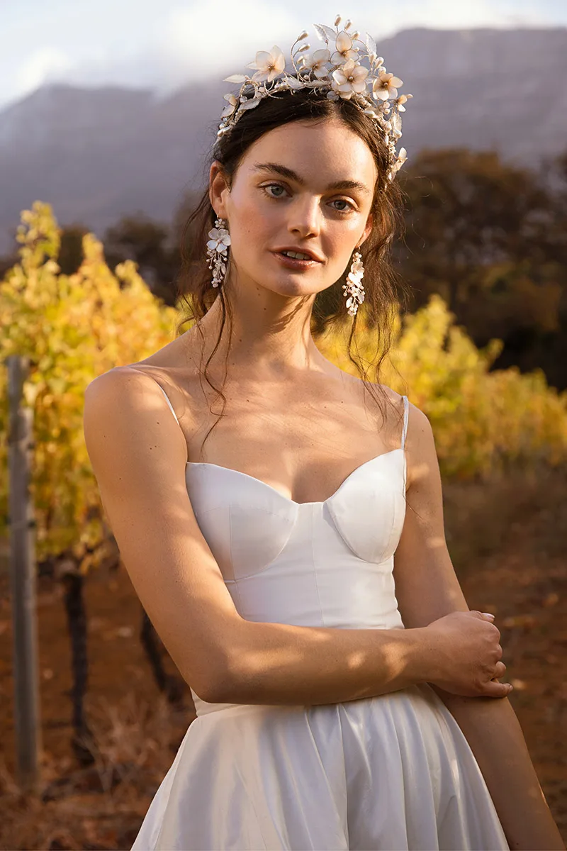 Abito da sposa Sia set — Catherine Deane, dettaglio 4