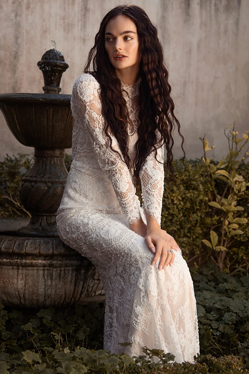 Abito da sposa Vian dress — Catherine Deane, dettaglio 7