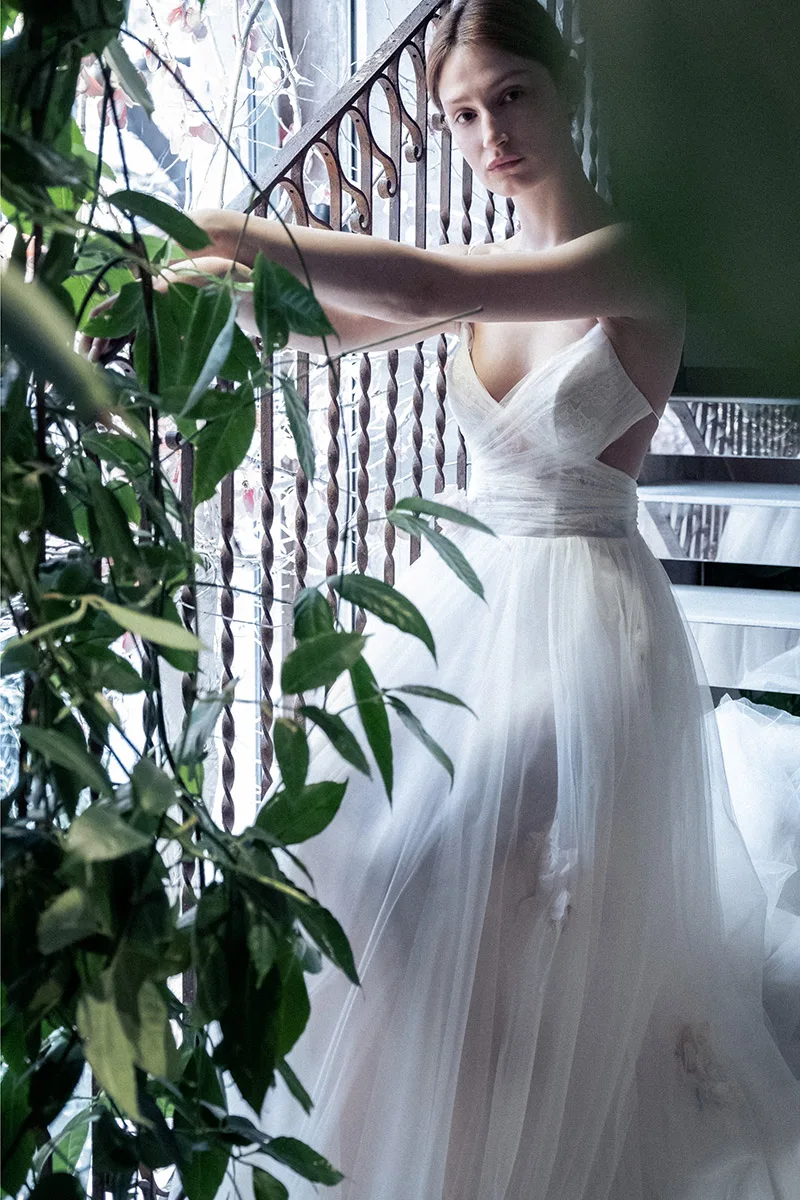 Abito da sposa 144 — Iris noble, dettaglio 3