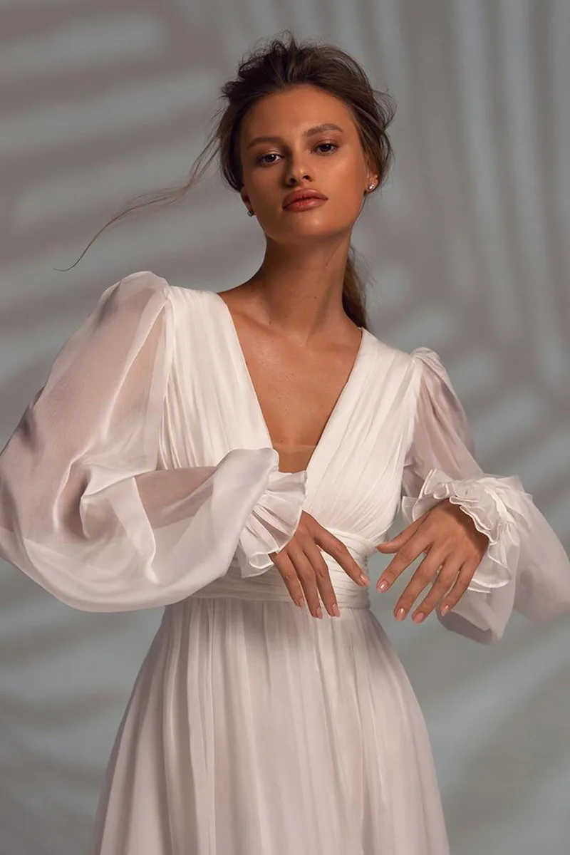 Abito da sposa Airy — Wona Concept, dettaglio 3