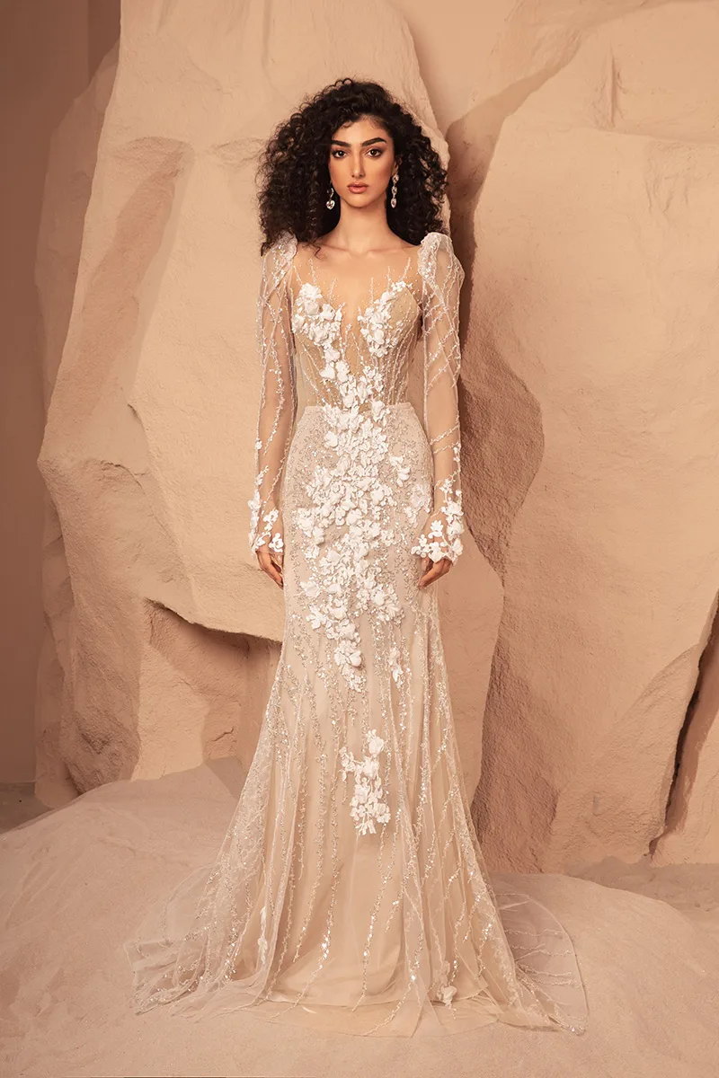 Abito da sposa Zaria — Chic nostalgia, dettaglio 3