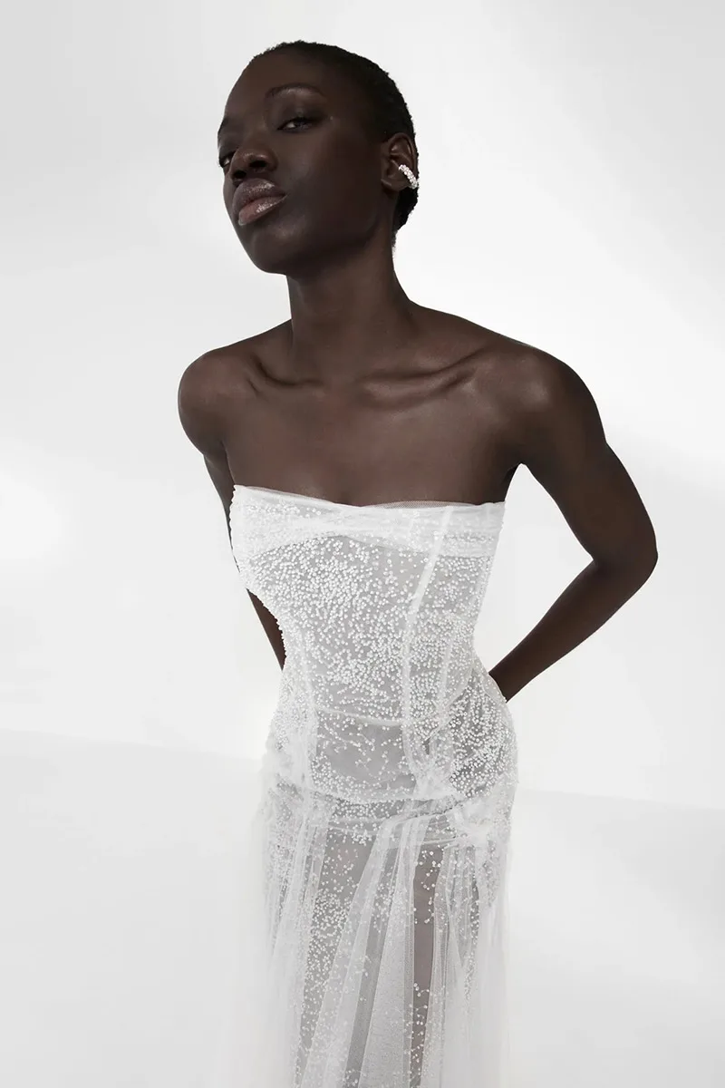 Abito da sposa Dune — Anna Kara, dettaglio 3